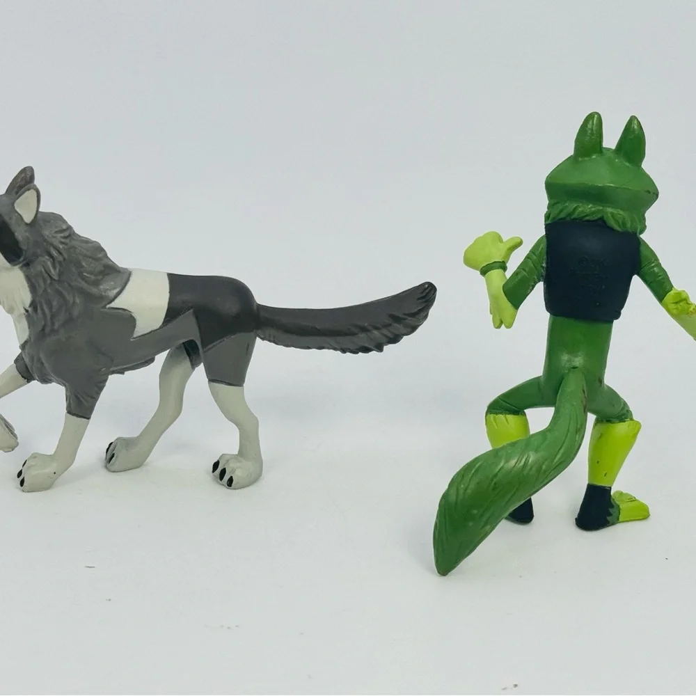 Wild Kratts Wolf Creature Chris 2pc Lot Figure 2014 Wicked Cool Toys